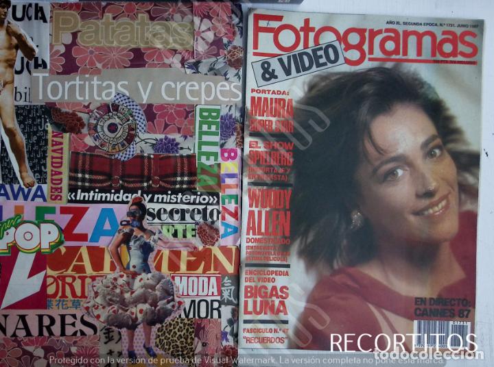 Sammeln von Zeitschriften und Zeitungen: RECORTE PORTADA CARMEN MAURA