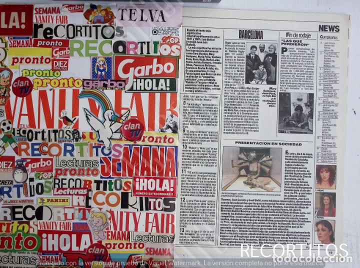Coleccionismo de revistas y peri&oacute;dicos: ISABELLE ADJANI LOLA FORNER MISS ESPA&Ntilde;A AMPARO MU&Ntilde;OZ MISS UNIVERSO