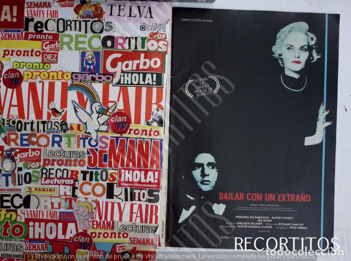Collezionismo di Riviste e Giornali: RUPERT EVERETT MIRANDA RICHARDSON DANCE WITH A STRANGER