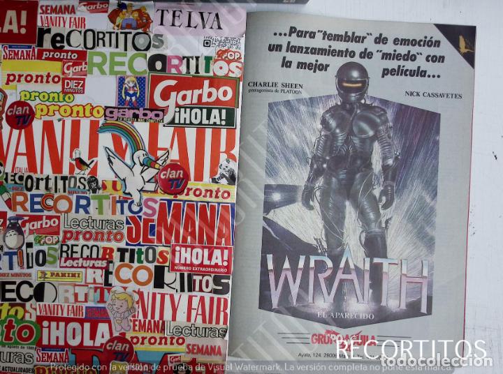 Colecionismo de Revistas e Jornais: WRAITH CHARLIE SHEEN