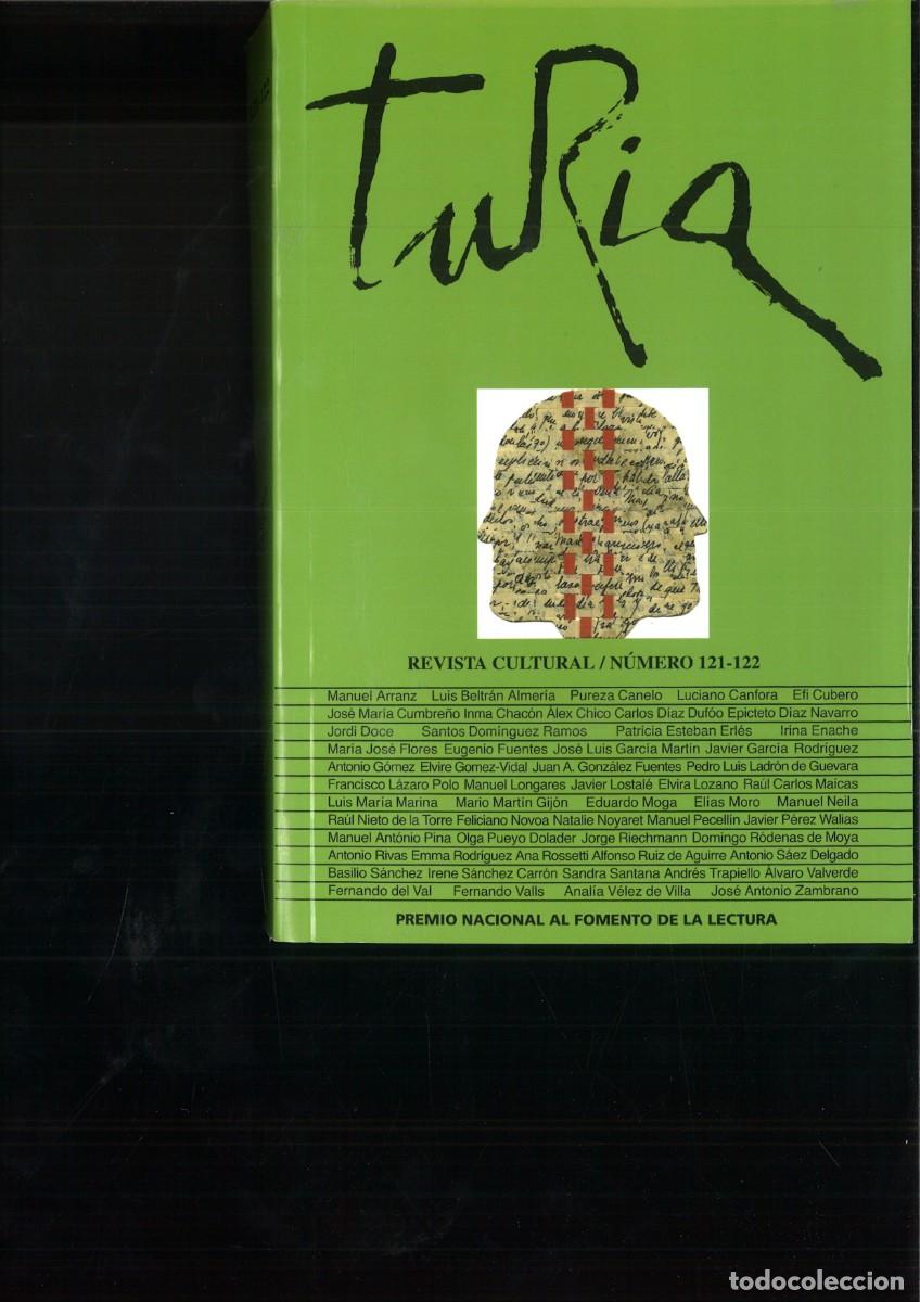 Colecionismo de Revistas e Jornais: TURIA REVISTA CULTURAL. NUMERO 121-122