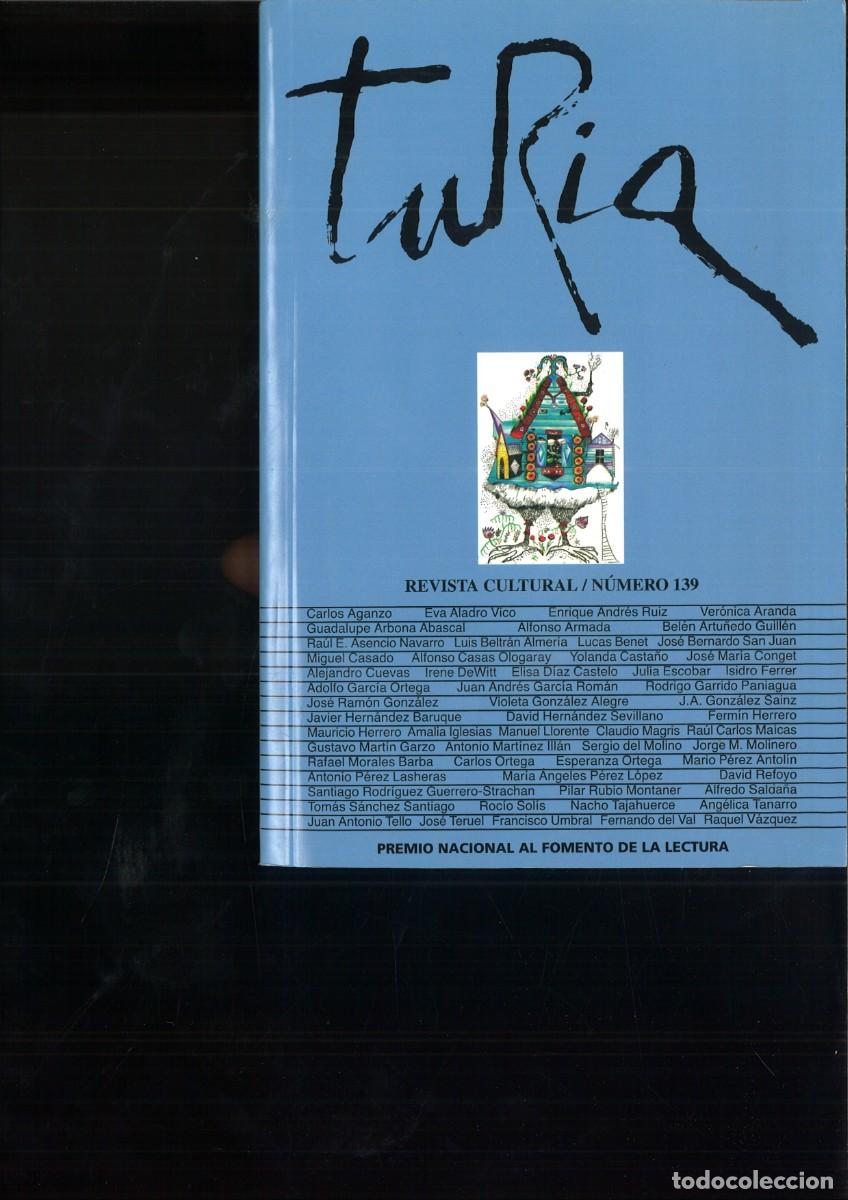 Sammeln von Zeitschriften und Zeitungen: TURIA REVISTA CULTURAL. NUMERO 139