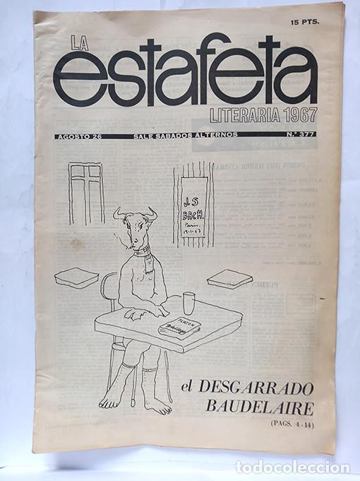 Coleccionismo de Revistas y Peri&oacute;dicos: La Estafeta Literaria 377. El desgarrado Baudelaire. 26 agosto 1967