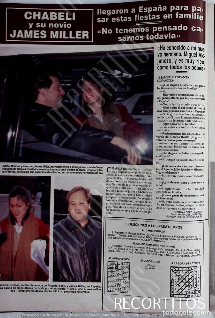 Collezionismo di Riviste e Giornali: CHABELI IGLESIAS JAMES MILLER