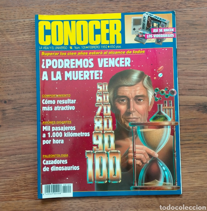 Coleccionismo de revistas y peri&oacute;dicos: Revista CONOCER La Vida y el Universo de 1992 N&deg; 109 &iquest;Podemos vencer a la muerte?