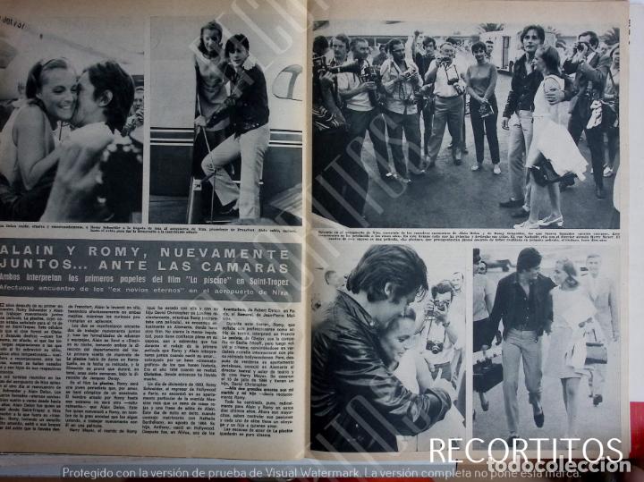 Coleccionismo de Revistas y Peri&oacute;dicos: ALAIN DELON ROMY SCHNEIDER