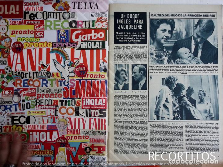 Colecionismo de Revistas e Jornais: PRINCESA DESIREE DE SUECIA JACQUELINE KENNEDY