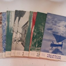 Coleccionismo de Revistas y Periódicos: VALENCIA ATRACCION, 10 ANTIGUAS REVISTAS, AÑO 1952 - VER FOTOS ADICIONALES