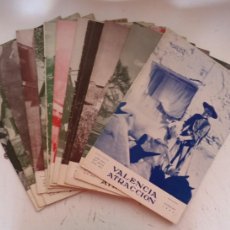 Coleccionismo de Revistas y Periódicos: VALENCIA ATRACCION, 13 ANTIGUAS REVISTAS, AÑOS 1955-1956 - VER FOTOS ADICIONALES