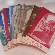 Coleccionismo de Revistas y Periódicos: VALENCIA ATRACCION, 15 ANTIGUAS REVISTAS, AÑO 1957 - VER FOTOS ADICIONALES