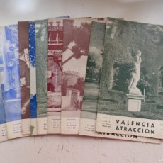 Coleccionismo de Revistas y Periódicos: VALENCIA ATRACCION, 10 ANTIGUAS REVISTAS, AÑO 1965 - VER FOTOS ADICIONALES
