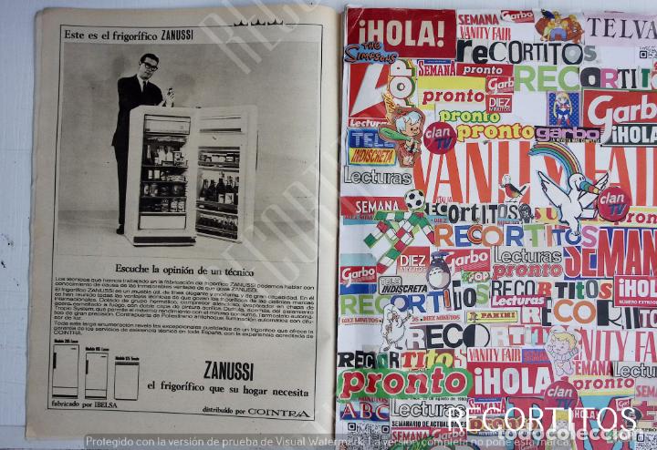 Coleccionismo de Revistas y Peri&oacute;dicos: ZANUSSI FRIGORIFICO ANUNCIO PUBLICIDAD NARCISO IBA&Ntilde;EZ SERRADOR CHICHO