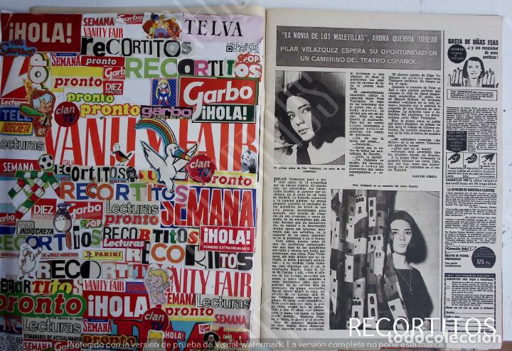 Coleccionismo de revistas y peri&oacute;dicos: PILAR VELAZQUEZ