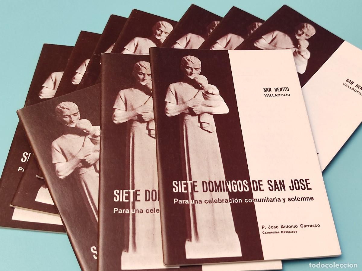 Collezionismo di Riviste e Giornali: Siete Domingos de San Jos&eacute;. J. Antonio Carrasco, Carmelitas Descalzos, S. Benito Valladolid. Lote 10