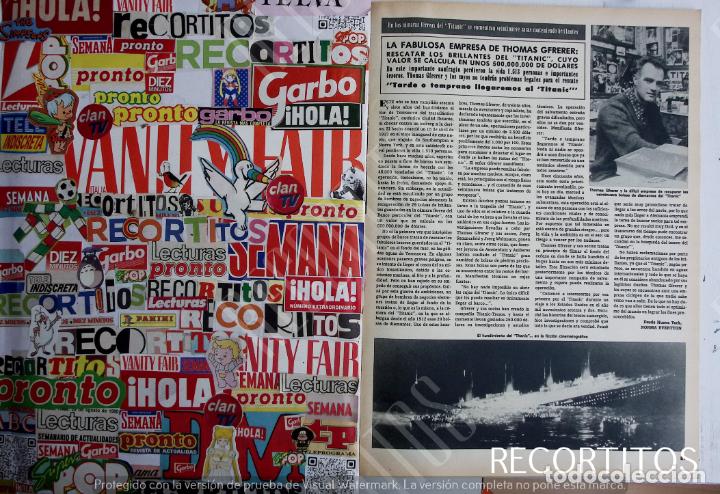 Coleccionismo de Revistas y Peri&oacute;dicos: LOS BRILLANTES DEL TITANIC THOMAS GFRERER