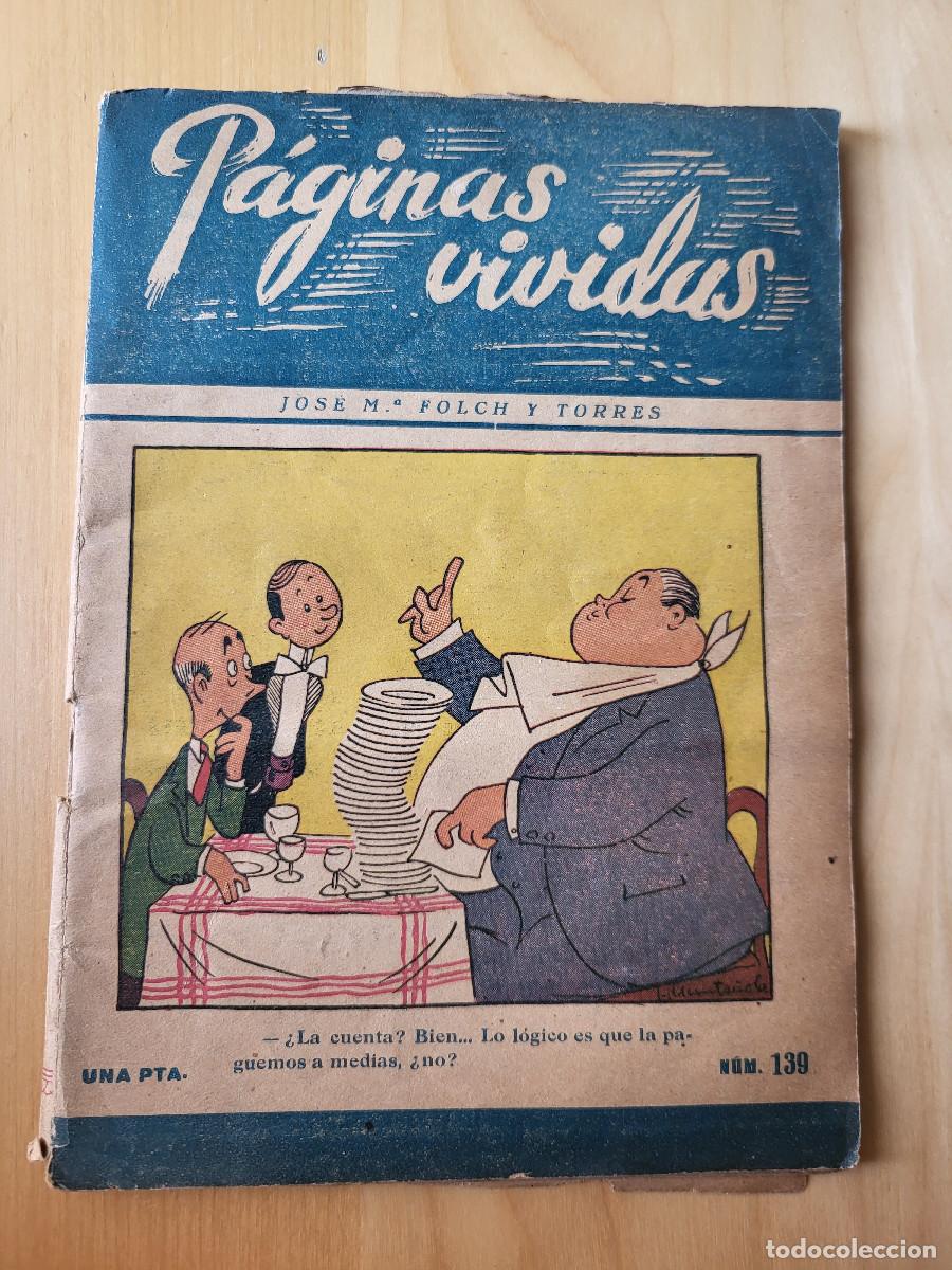 Coleccionismo de Revistas y Peri&oacute;dicos: P&Aacute;GINAS VIVIDAS N⁰ 139 JOS&Eacute; M&ordf; FOLCH I TORRES