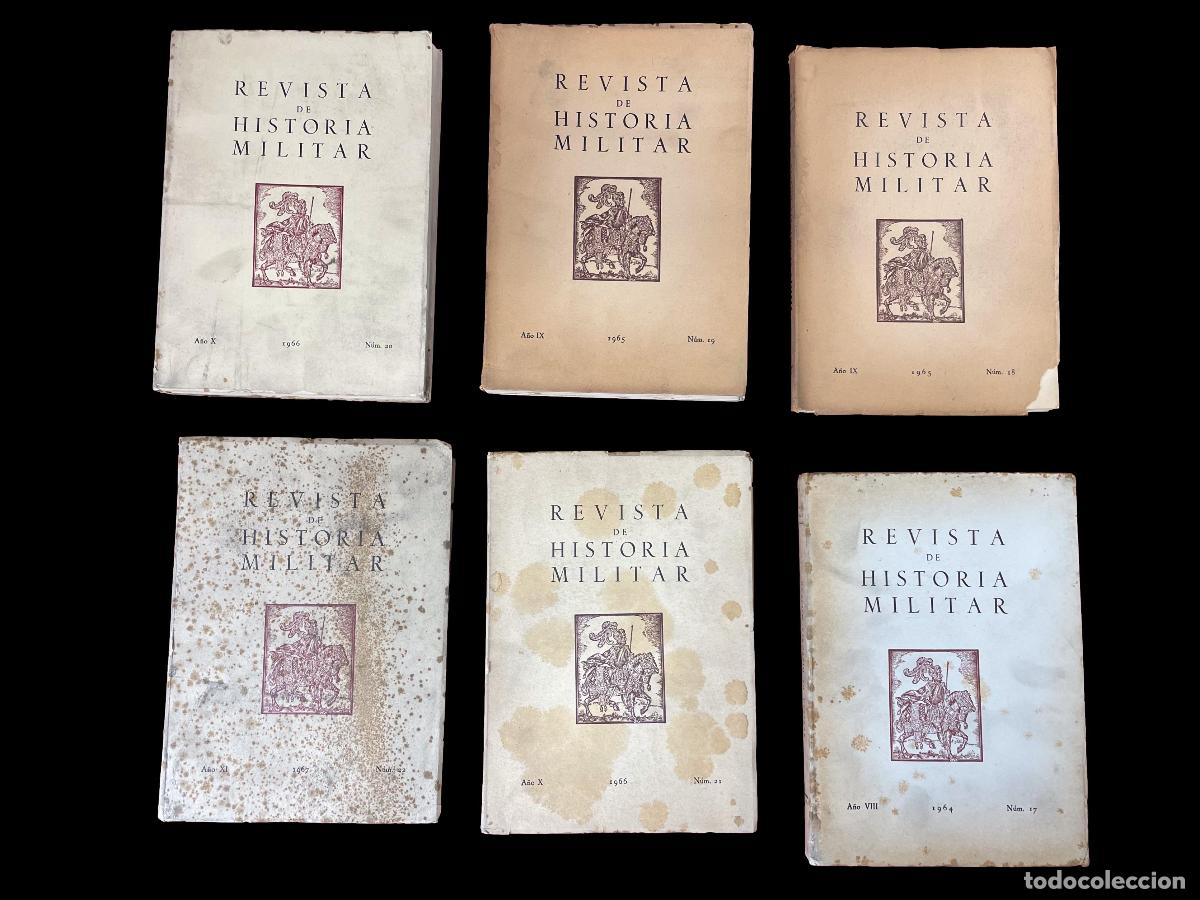 Coleccionismo de Revistas y Peri&oacute;dicos: COLECCI&Oacute;N DE REVISTAS HISTORIA MILITAR.A&Ntilde;O VIII - XI. C. 1964 - 1967.