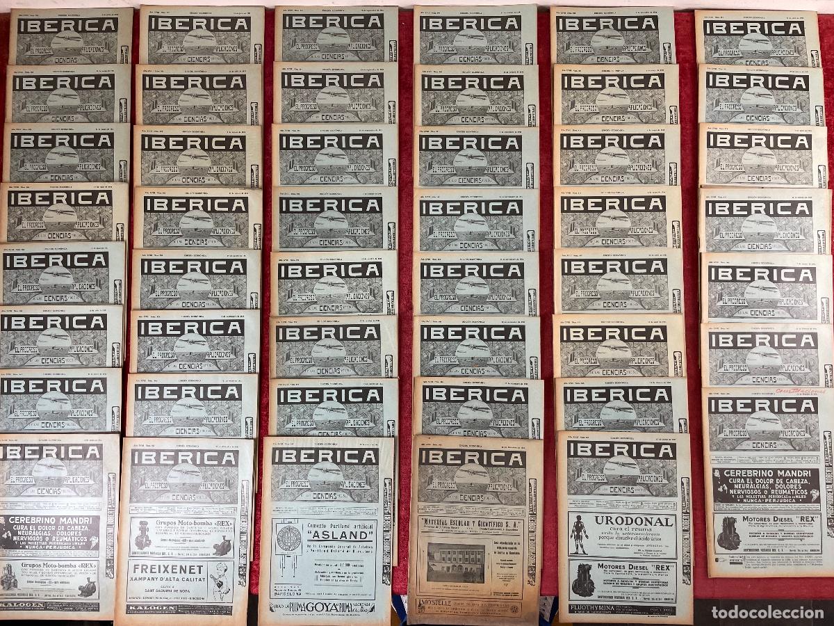 Sammeln von Zeitschriften und Zeitungen: GRAN COLECCI&Oacute;N (50 UDS) DE REVISTA IBERICA. EDICI&Oacute;N ECONOMICA. CIRCA 1931.
