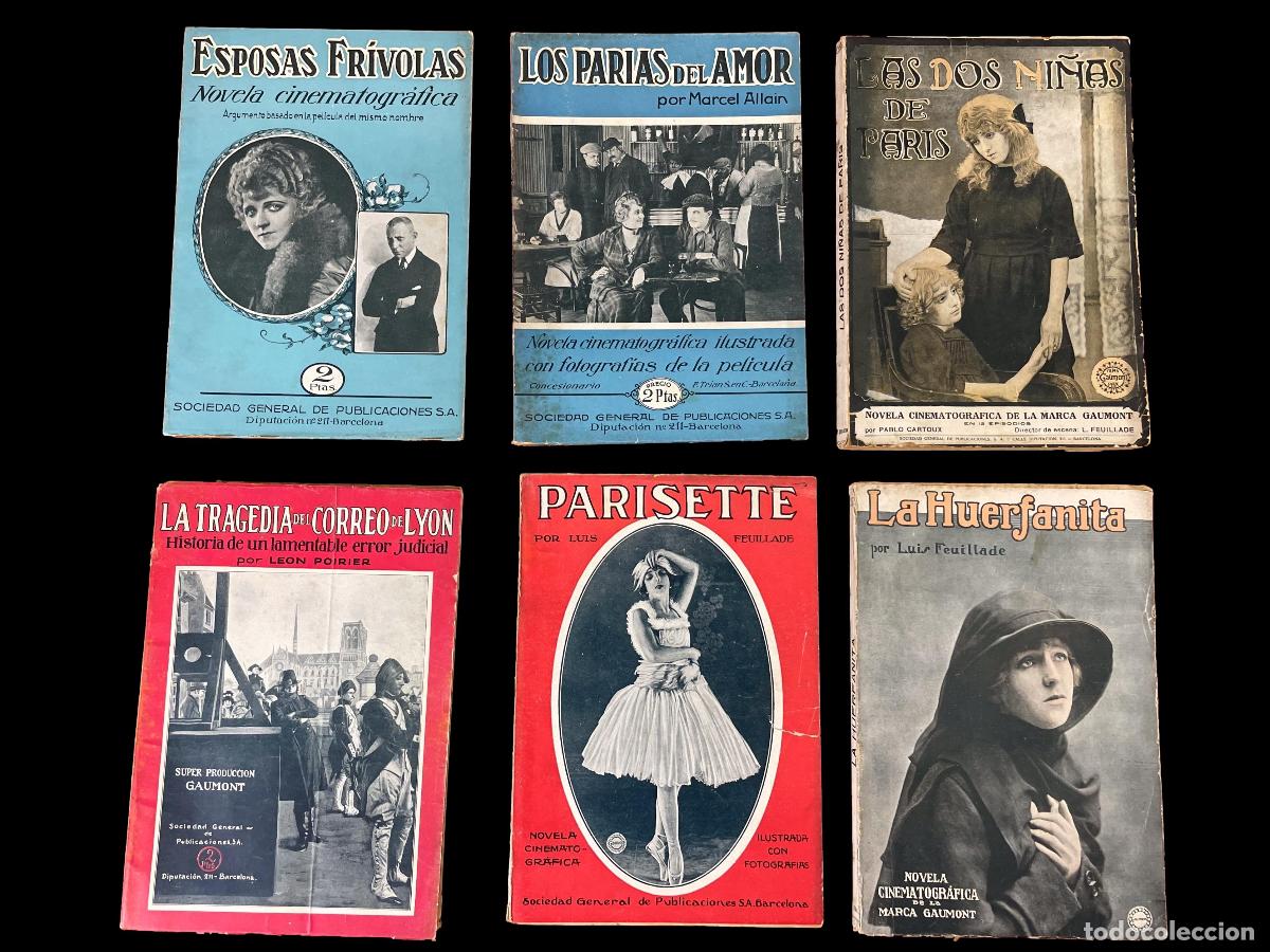 Sammeln von Zeitschriften und Zeitungen: COLECCI&Oacute;N (7 UDS) DE NOVELAS GRAFICAS CINEMATOGRAFICAS. SOCDD GENERAL DE PUBLICACIONES.