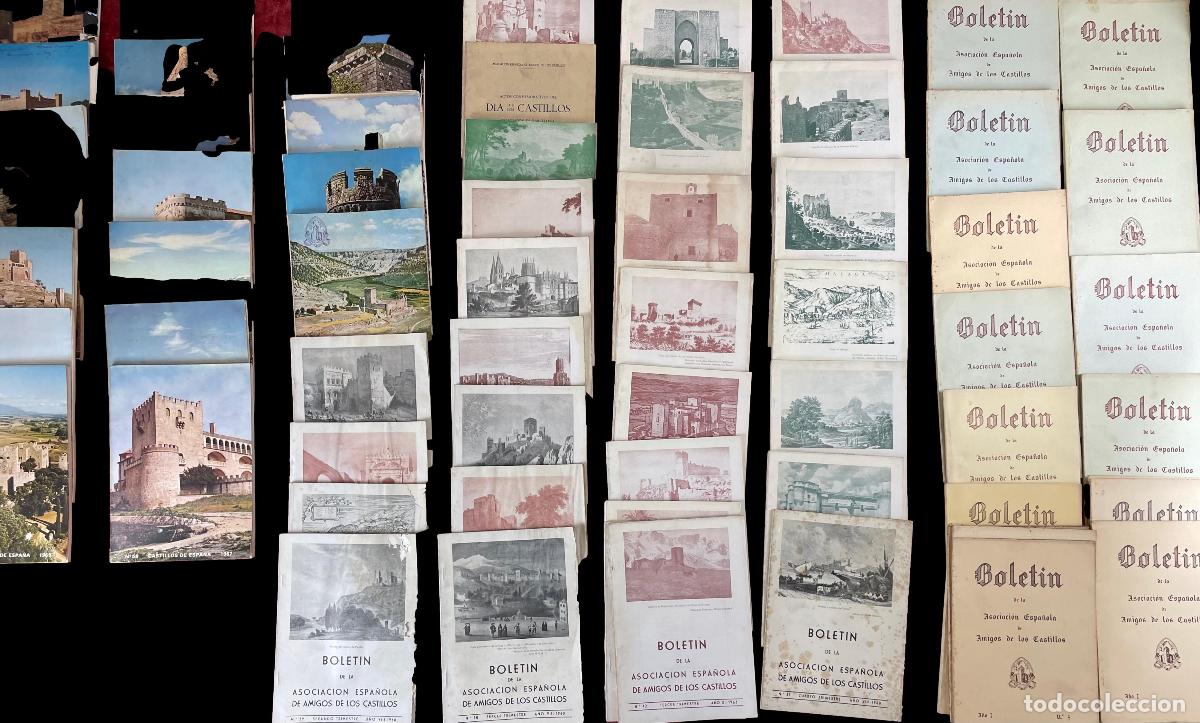 Sammeln von Zeitschriften und Zeitungen: GRAN COLECCI&Oacute;N (66 UDS) DE BOLETIN DE LA ASOCIACI&Oacute;N ESPA&Ntilde;OLA DE CASTILLOS. C. 1950.