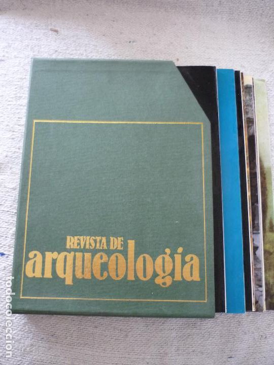 Collezionismo di Riviste e Giornali: REVISTA DE ARQUEOLOGIA NUMEROS 29 AL 35 EN SU ESTUCHE
