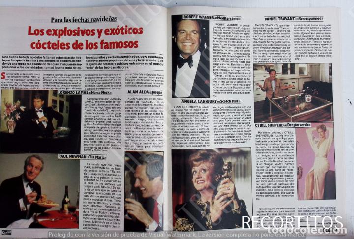Coleccionismo de Revistas y Peri&oacute;dicos: angela lansbury alan alda paul newman lorenzo lamas cybill sheperd daniel travanti