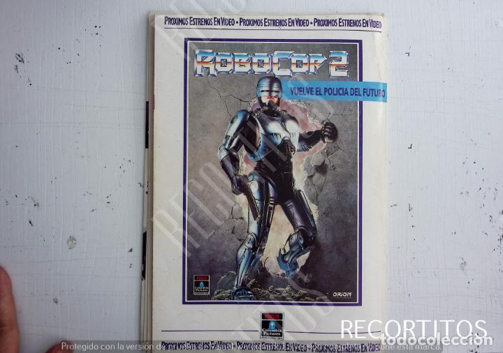 Coleccionismo de Revistas y Peri&oacute;dicos: ROBOCOP 2 CARTEL ANUNCIO