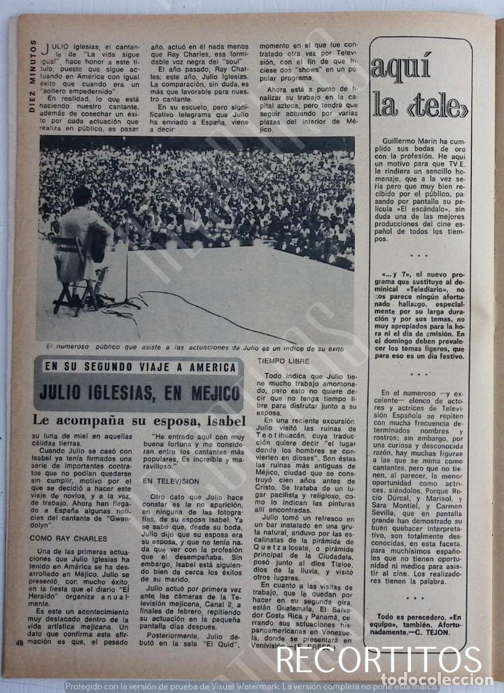 Coleccionismo de Revistas y Peri&oacute;dicos: JULIO IGLESIAS