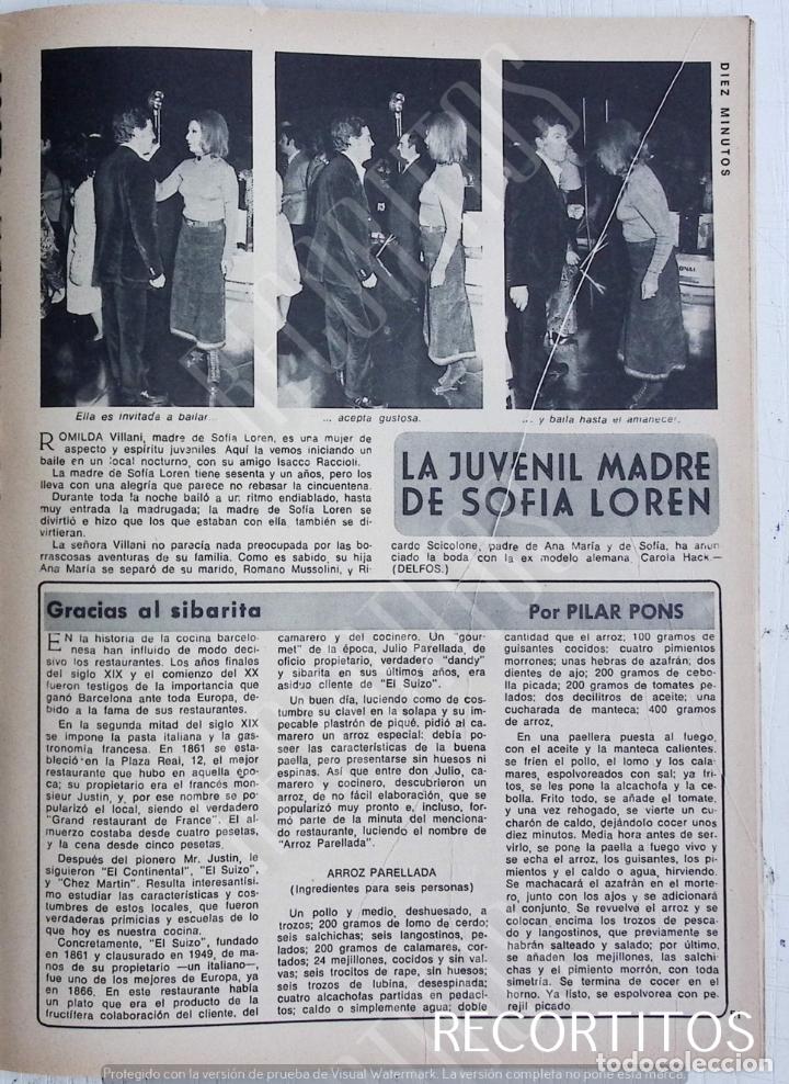 Coleccionismo de Revistas y Peri&oacute;dicos: LA MADRE DE SOFIA LOREN