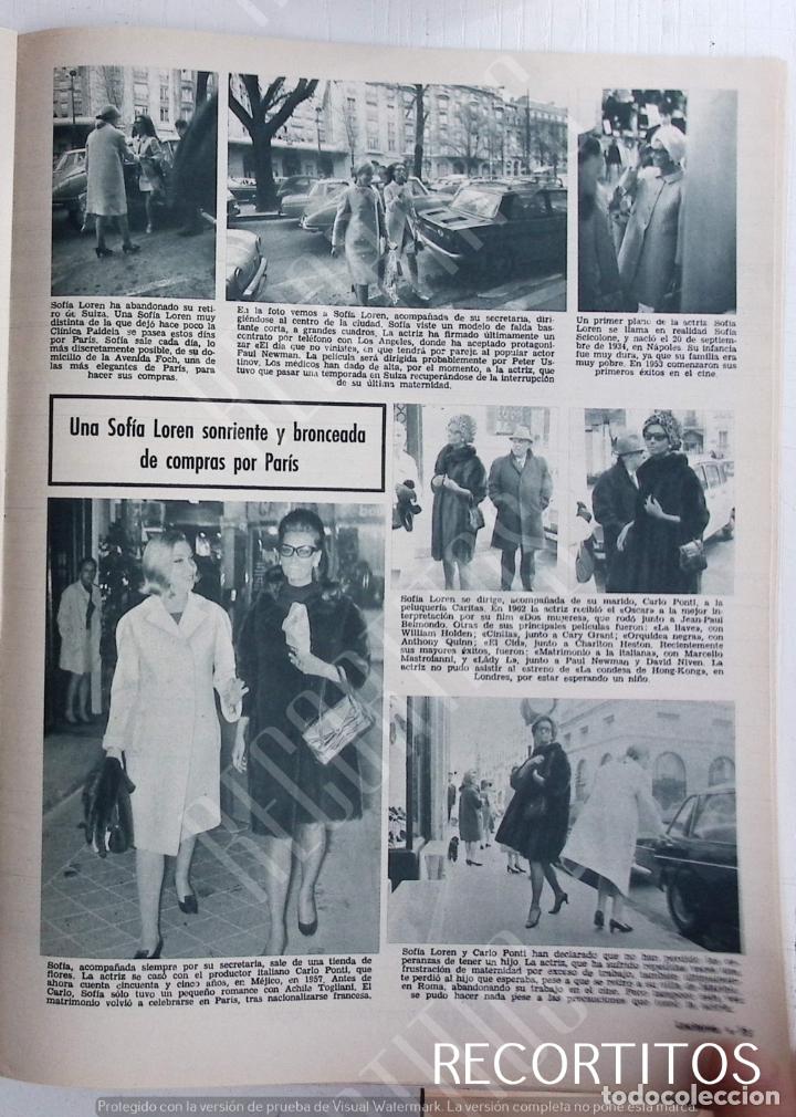 Coleccionismo de Revistas y Peri&oacute;dicos: SOFIA LOREN EN PARIS