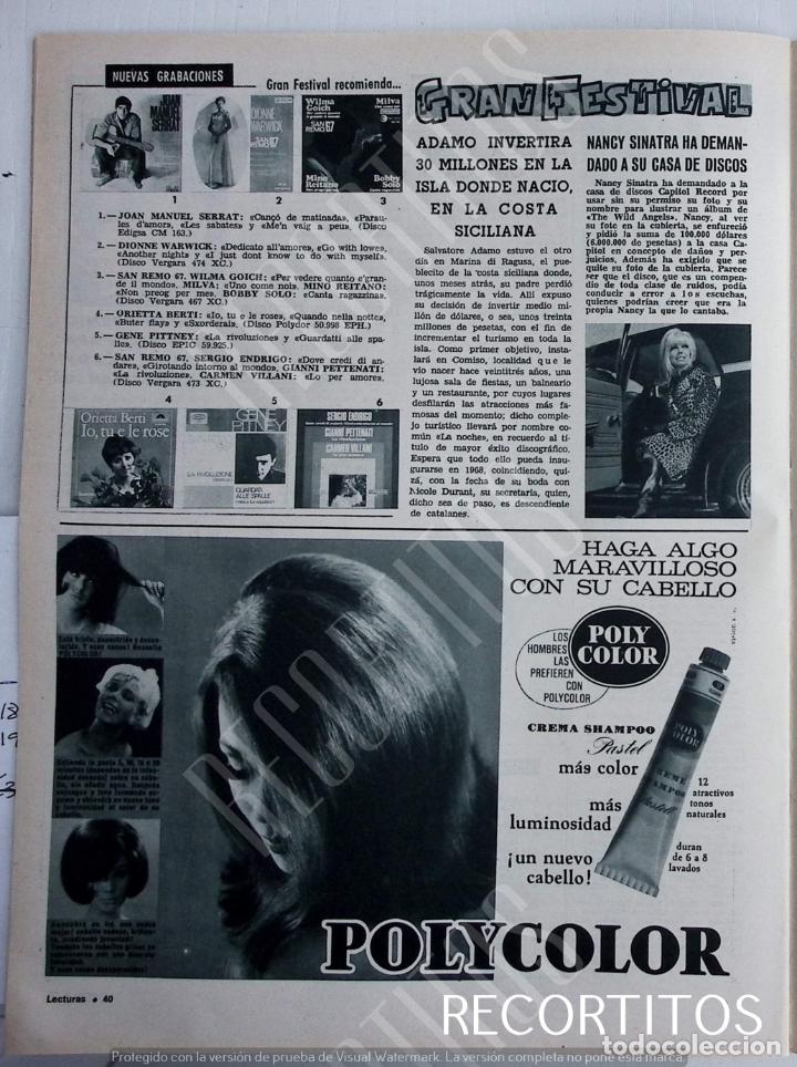 Sammeln von Zeitschriften und Zeitungen: NANCY SINATRA SERRAT