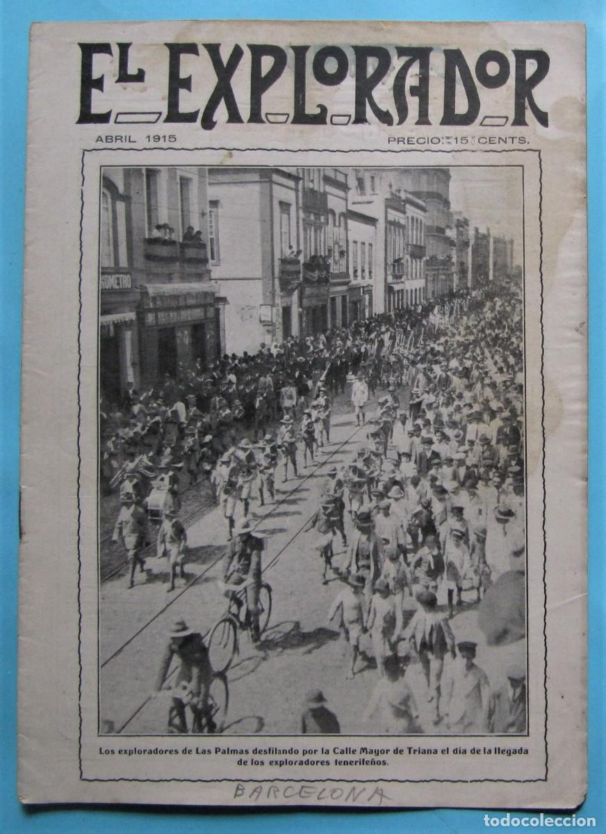 Collection Magazines and Newspapers: EL EXPLORADOR. REVISTA BOY SCOUTS. A&Ntilde;O III, N&ordm; 31. ABRIL DE 1915.