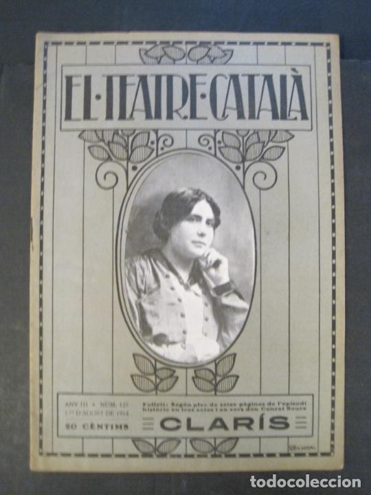 Collection Magazines and Newspapers: EL TEATRE CATALA-N&ordm;127 ANY 1914-ASSUMPCIO CASALS-T. BRETON-MARGUERIDA ESPINOSA-VER FOTOS-(V-24.263)
