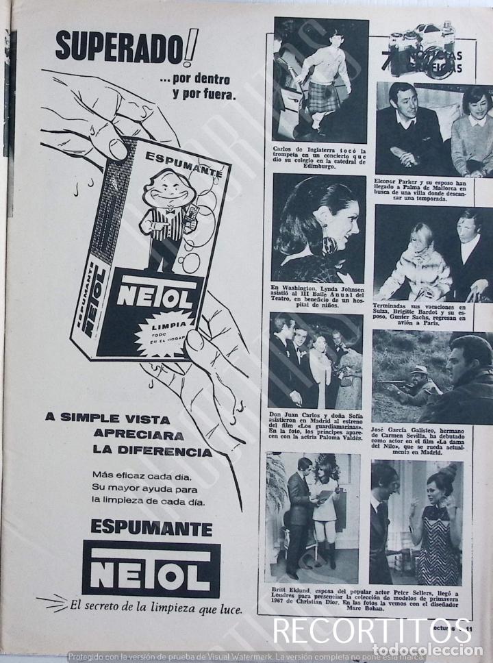 Coleccionismo de Revistas y Peri&oacute;dicos: netol anuncio publicidad ELEONOR PARKER BRIGITTE BARDOT LYNDA JOHNSON BRITT EKLAND EKLUND PETER SELL