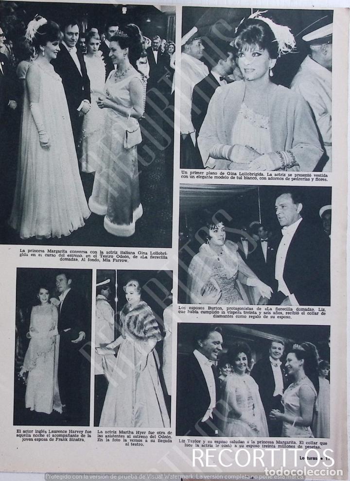 Coleccionismo de Revistas y Peri&oacute;dicos: margarita de inglaterra GINA LOLLOBRIGIDA ELIZABETH TAYLOR LIZ RICHARD BURTON MARTHA HYER