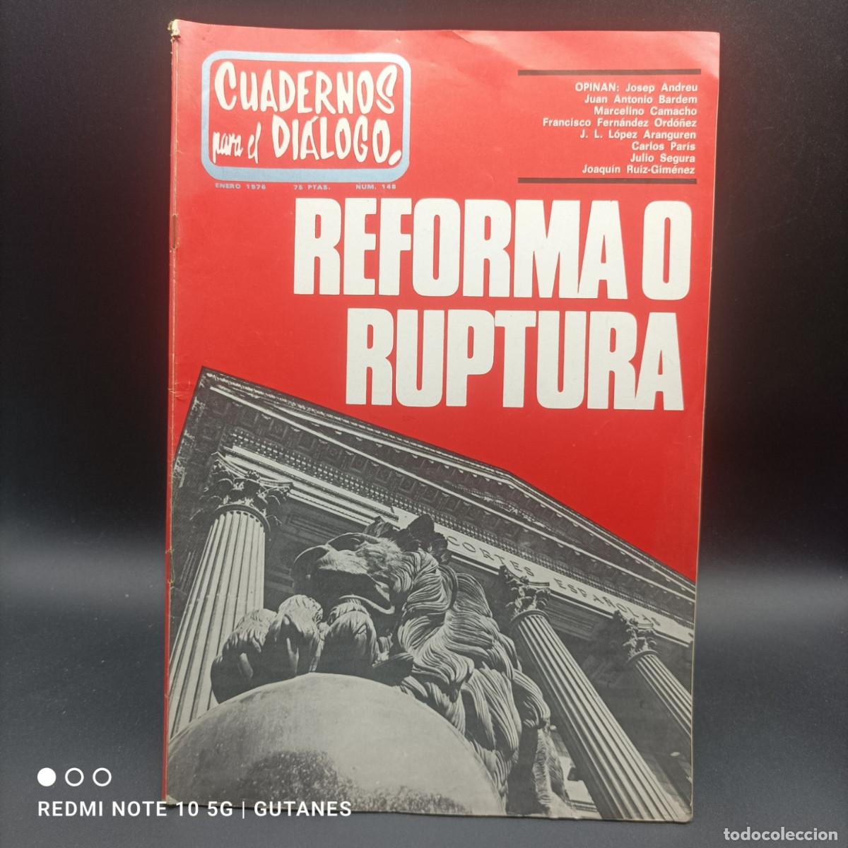 Collection Magazines and Newspapers: CUADERNOS PARA EL DIALOGO N.148