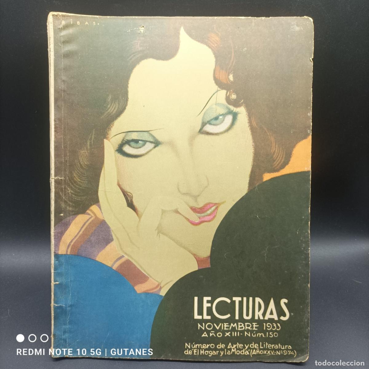 Coleccionismo de revistas y peri&oacute;dicos: LECTURAS NOVIEMBRE 1933