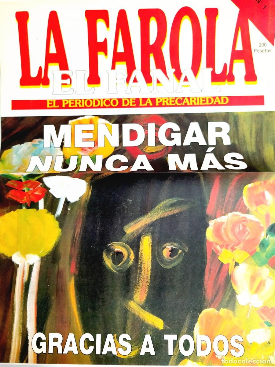 Coleccionismo de revistas y peri&oacute;dicos: FEBRERO 1994 - PRIMER N&Uacute;MERO REVISTA LA FAROLA, VENDIDA POR LOS SIN TECHO EN MADRID Y BARCELONA