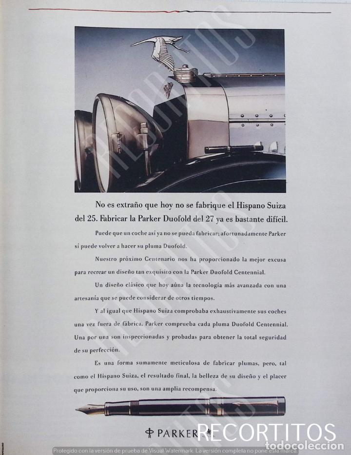 Coleccionismo de Revistas y Peri&oacute;dicos: parker estilografica anuncio publicidad