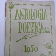 Coleccionismo de Revistas y Periódicos: ANTOLOGÍA POÉTICA 1950- EDICIONES RUMBO- MADRID CON DEDICATORIA