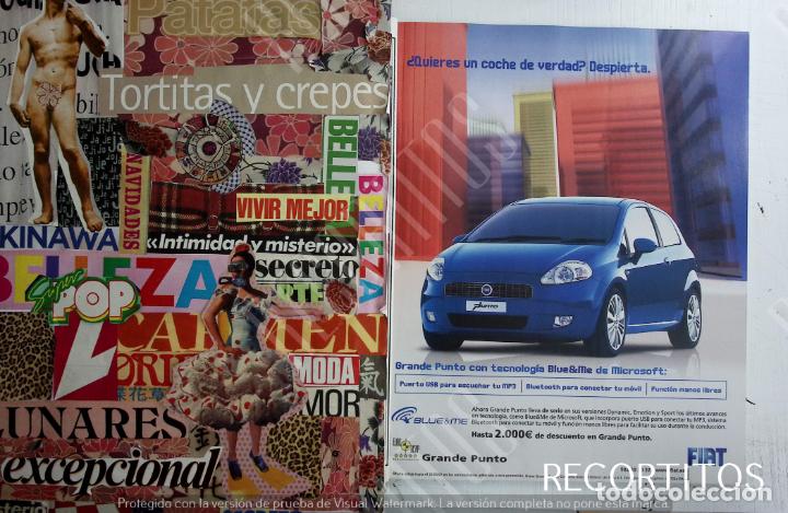 Coleccionismo de Revistas y Peri&oacute;dicos: fiat punto anuncio publicidad