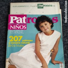 Coleccionismo de Revistas y Periódicos: PATRONES Nº 170 -NIÑOS - CONTIENE PATRONES