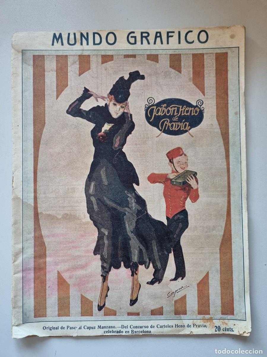 Coleccionismo de Revistas y Peri&oacute;dicos: MUNDO GRAFICO n&deg;258 octubre 1916