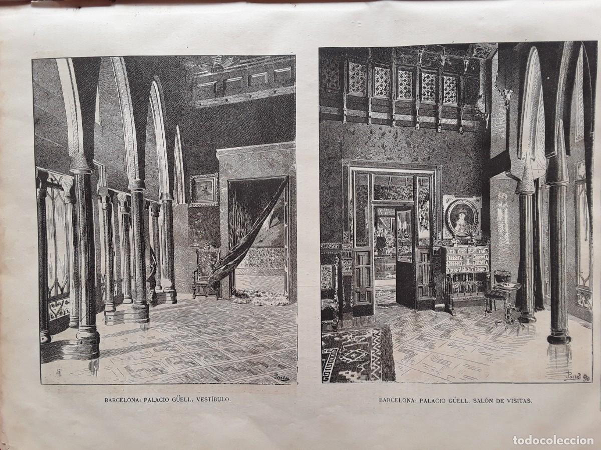 Coleccionismo de revistas y peri&oacute;dicos: PALACIO GUELL REVISTA A&Ntilde;O 1891