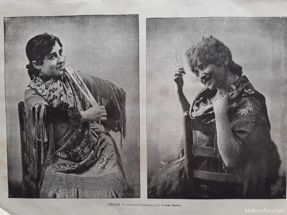 Coleccionismo de revistas y peri&oacute;dicos: CHULAS HOJA REVISTA A&Ntilde;O 1891