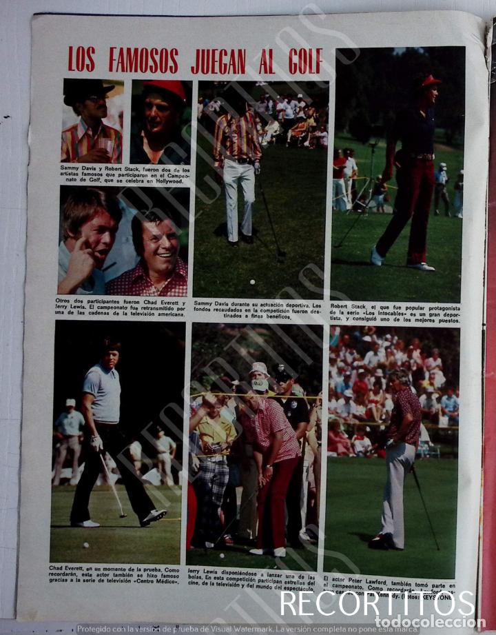 Collectionnisme de Revues et Journaux: jerry lewis chad everett robert stack sammy davis peter lawford