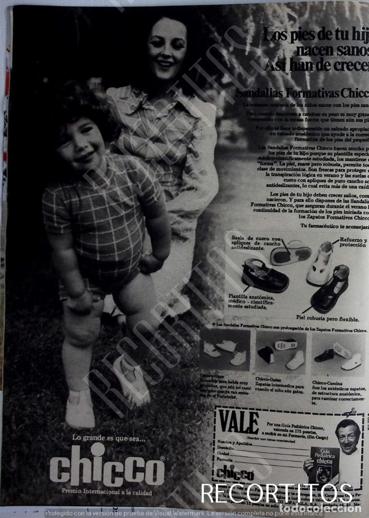 Collezionismo di Riviste e Giornali: CHICCO ANUNCIO PUBLICIDAD
