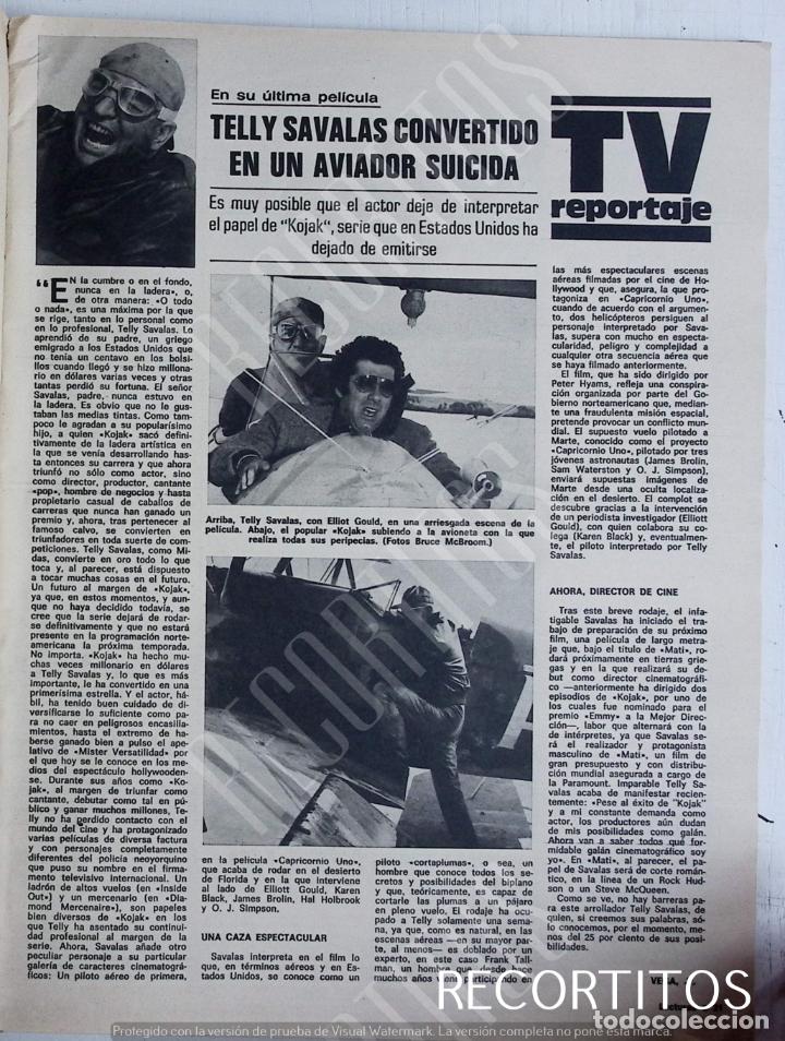 Collezionismo di Riviste e Giornali: telly savalas