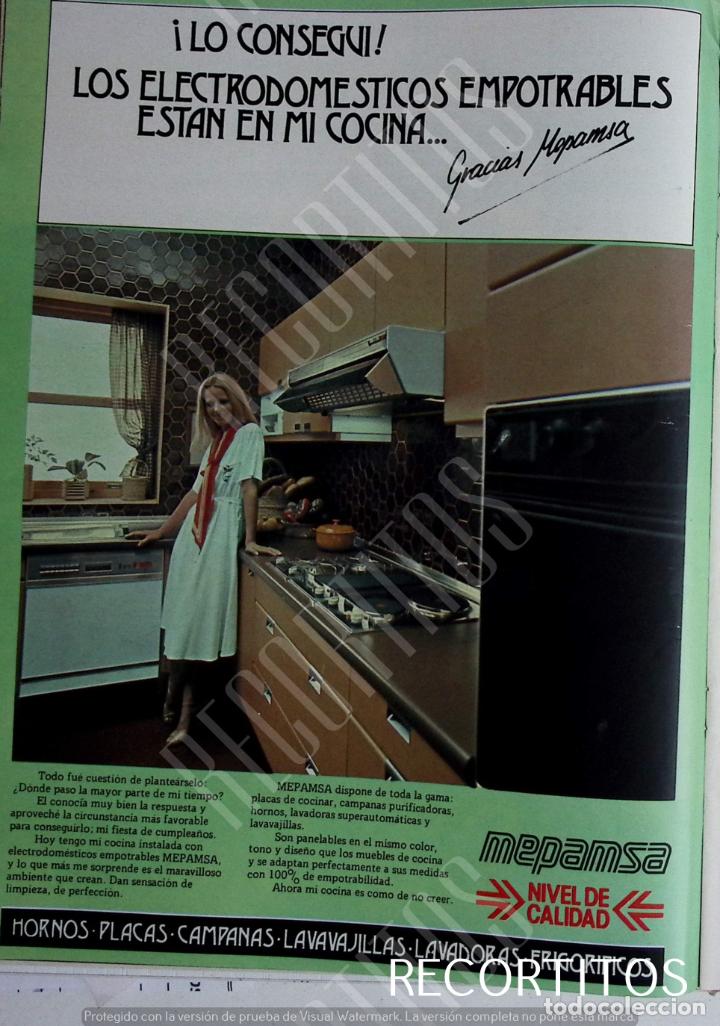 Collezionismo di Riviste e Giornali: mepamsa cocinas anuncio publicidad