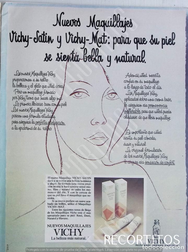Collezionismo di Riviste e Giornali: vichy anuncio publicidad